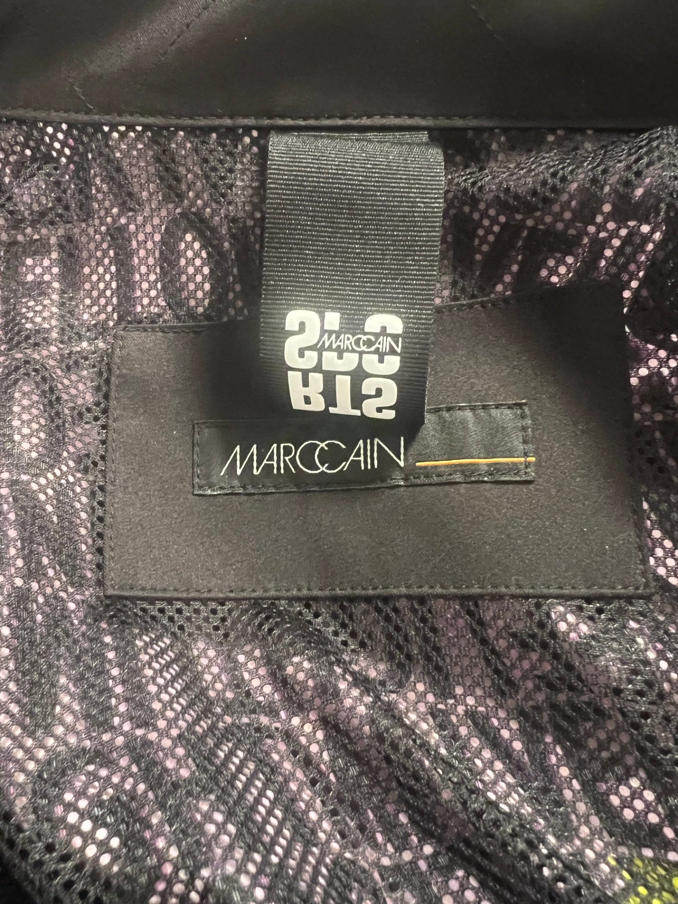 Marc Cain Sports Jacke mit gemustertem Innenfutter