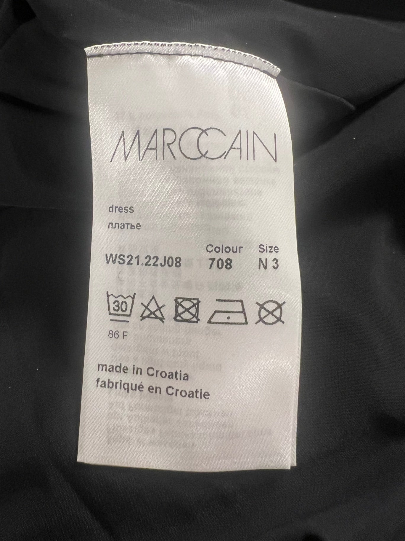 Marc Cain Sports Langarmkleid mit Print