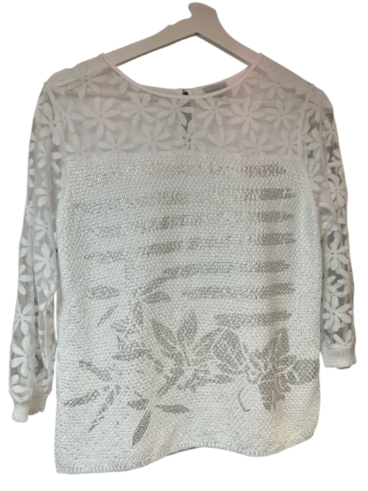 Sportalm Shirt mit Stickerei und Strick