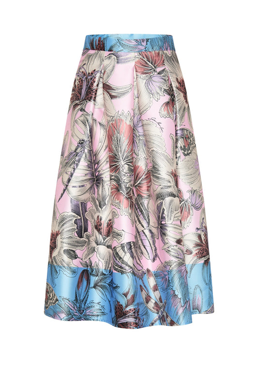 Anna's dress affair SS25 Rock mit Blumenprint