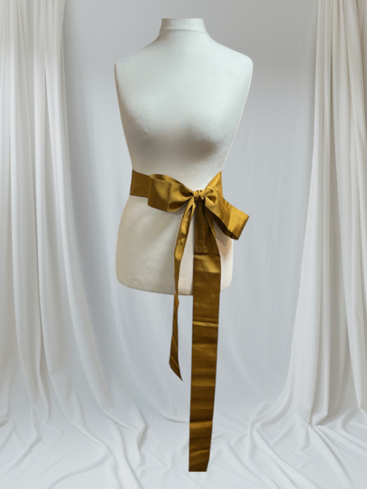 Sara Roka SS25 Ribbonbelt Amber Gold