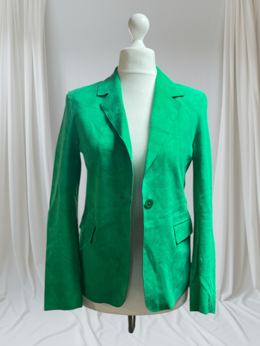 The Jackie Leathers Wildlederblazer 