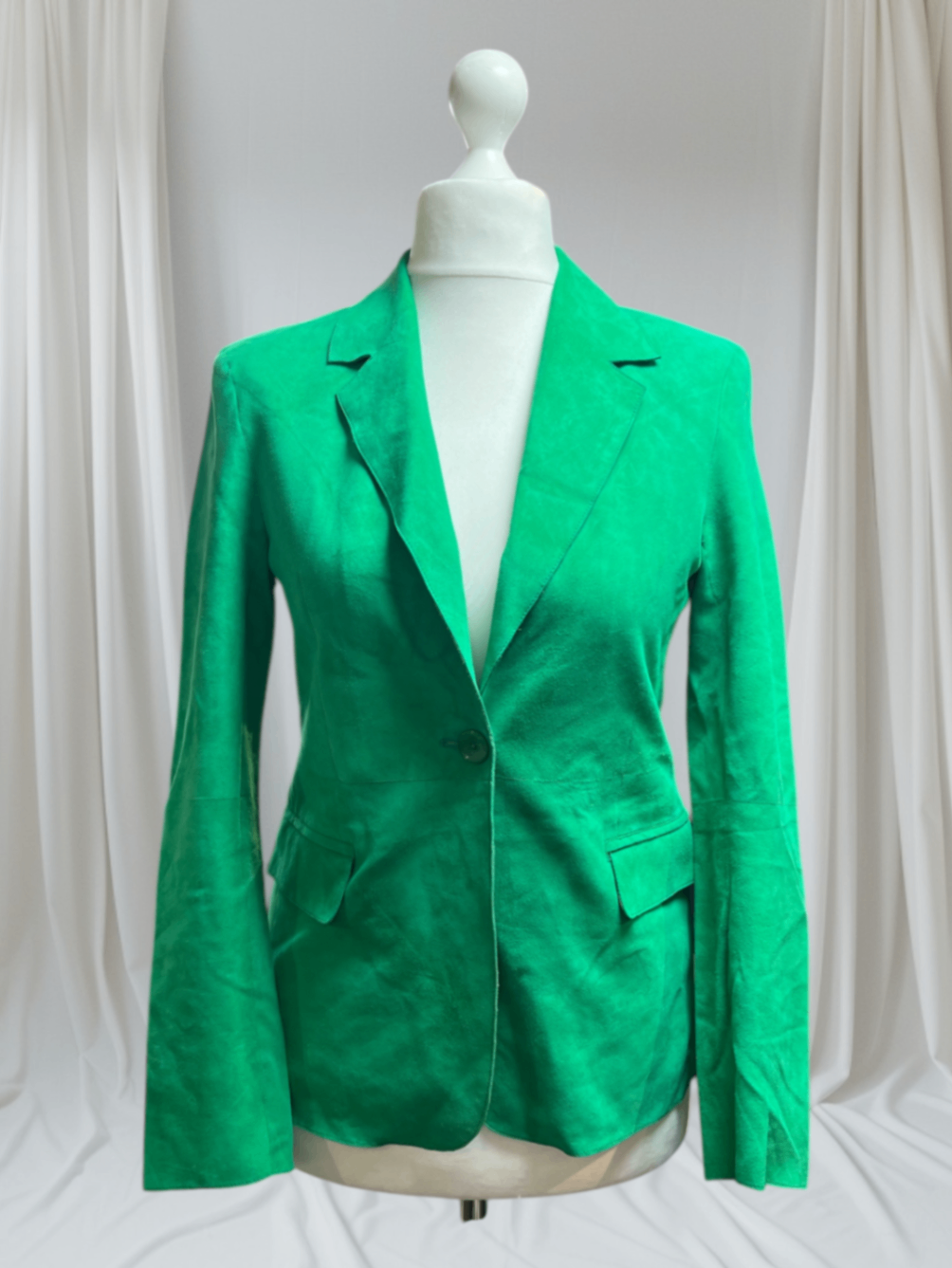 The Jackie Leathers Wildlederblazer 