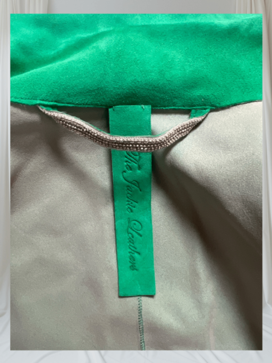 The Jackie Leathers Wildlederblazer 