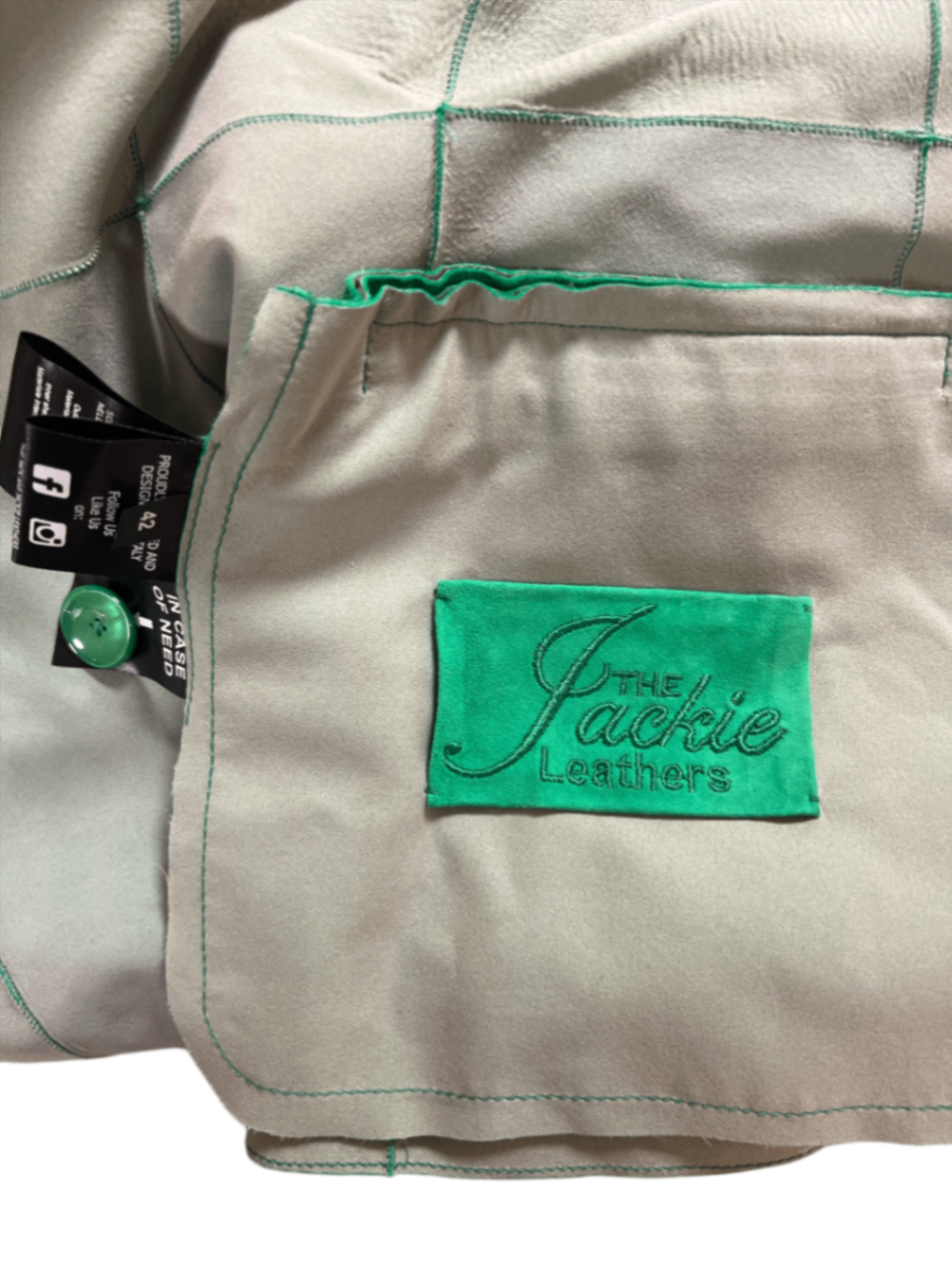 The Jackie Leathers Wildlederblazer 