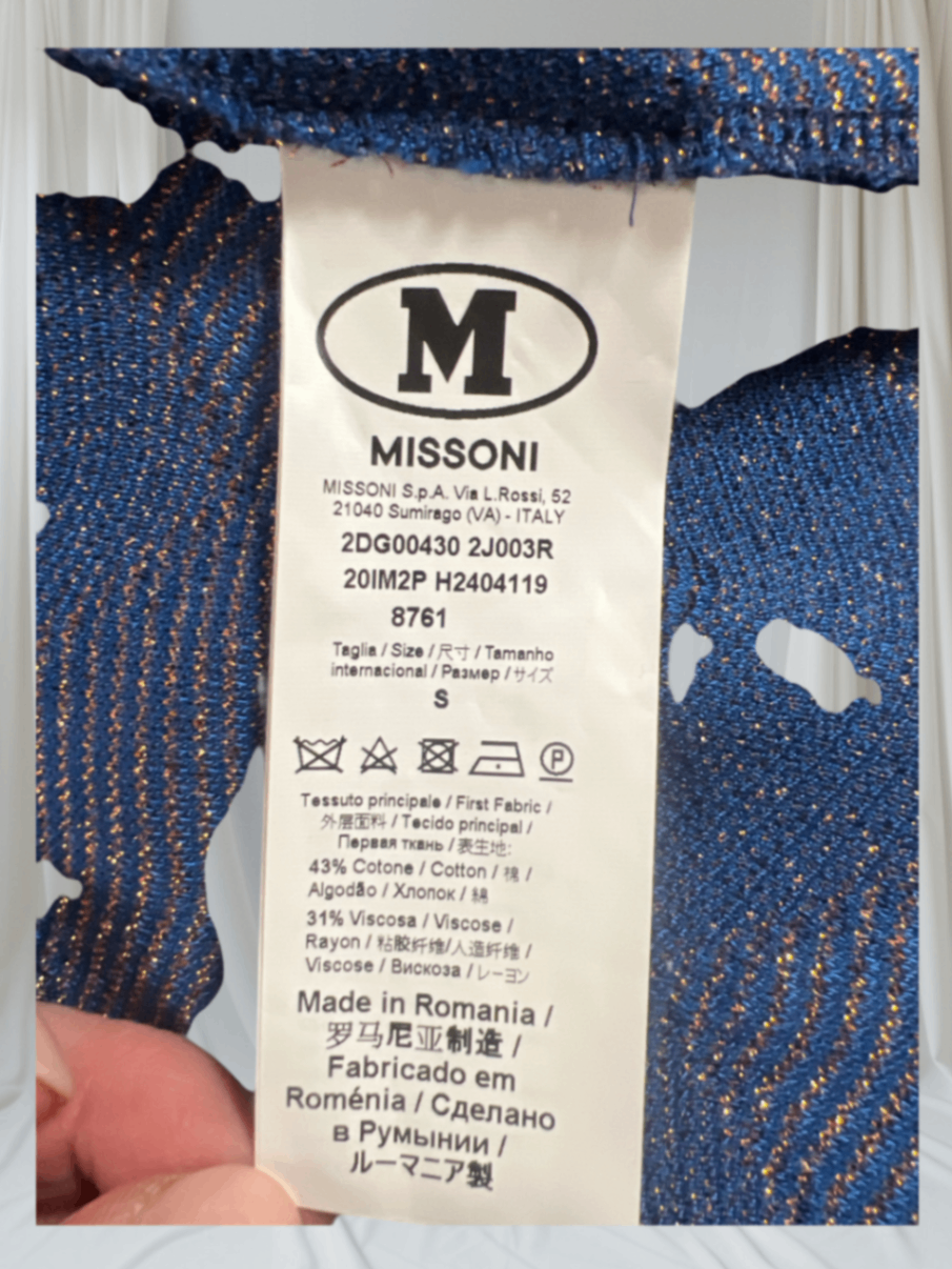 Missoni Kleid mit Zickzack-Muster