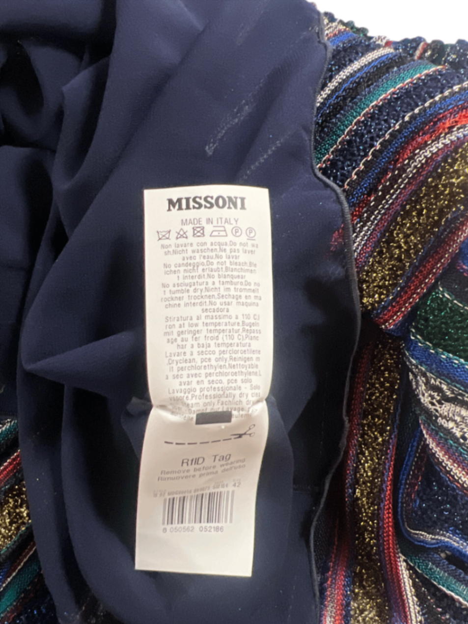Missoni Kleid mit Zickzack-Muster