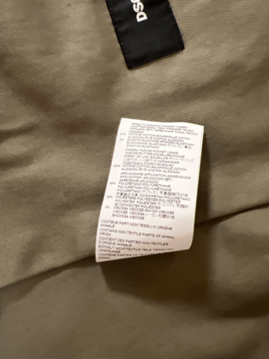 Pre-Loved DSQUARED2 Jacke mit Reissverschluss