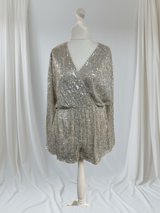 Pre-Loved Maje Pailletten Jumpsuit