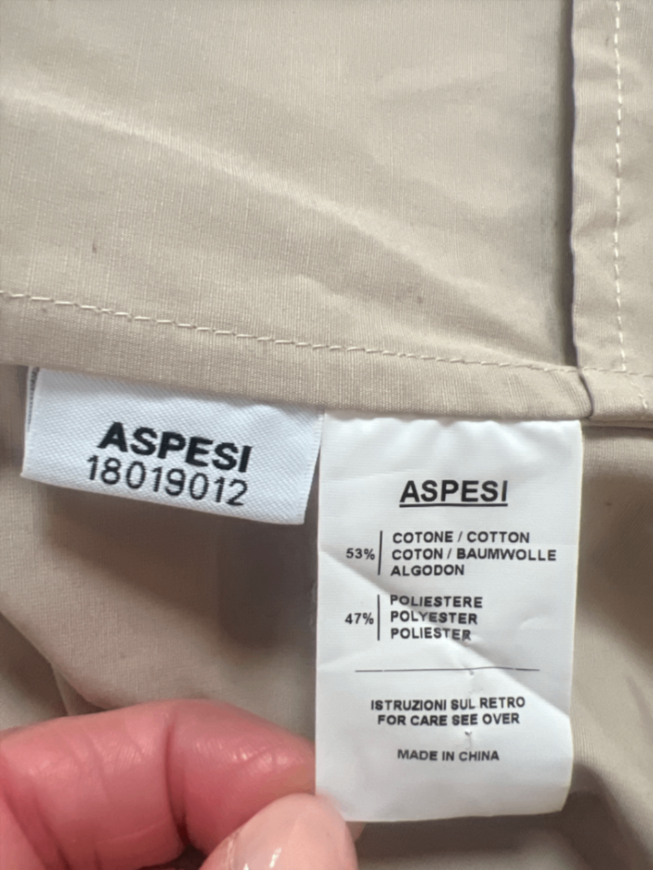 Aspesi Jacke