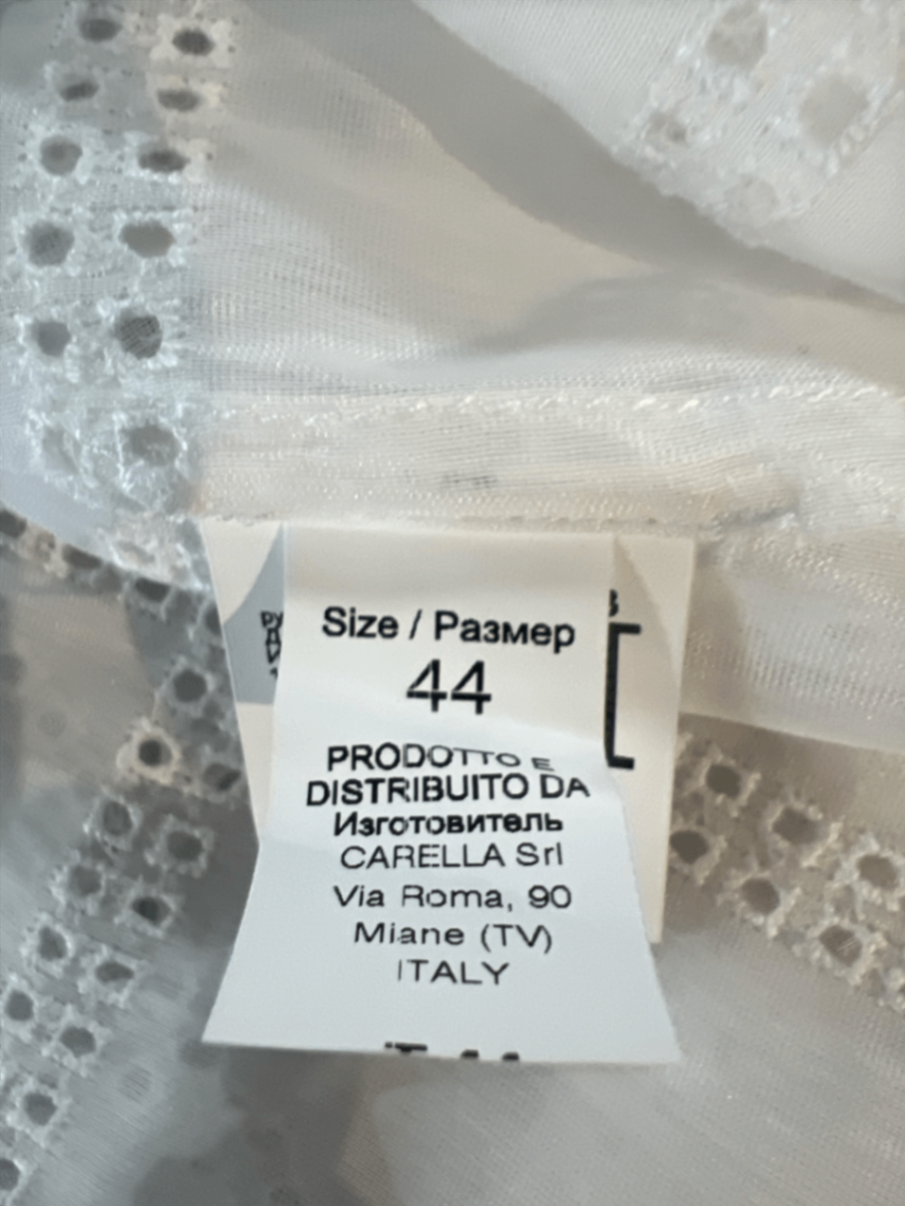 Tonet Hemdbluse transparent