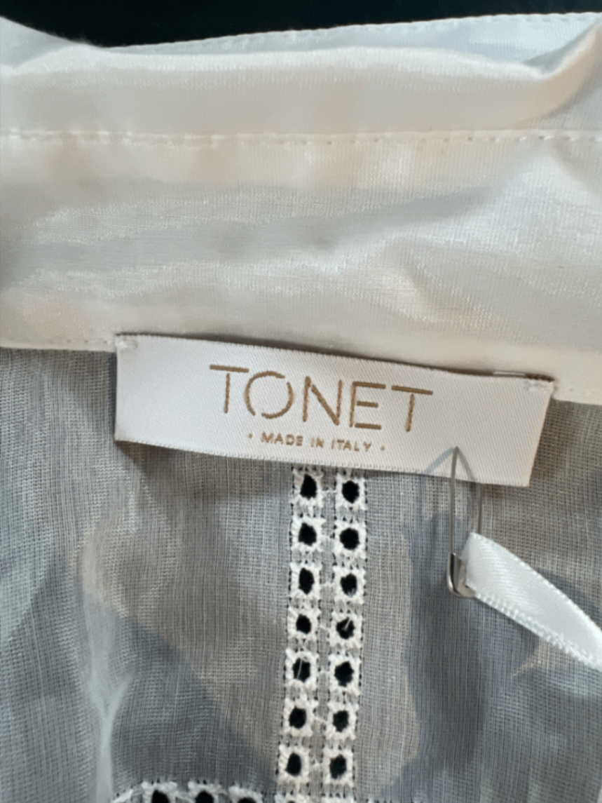 Tonet Hemdbluse transparent