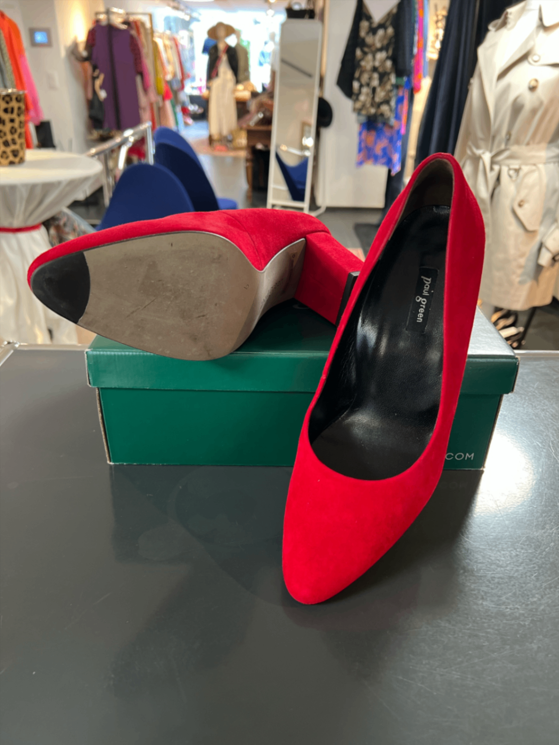 Pre-Loved Paul Green Pumps Blockabsatz