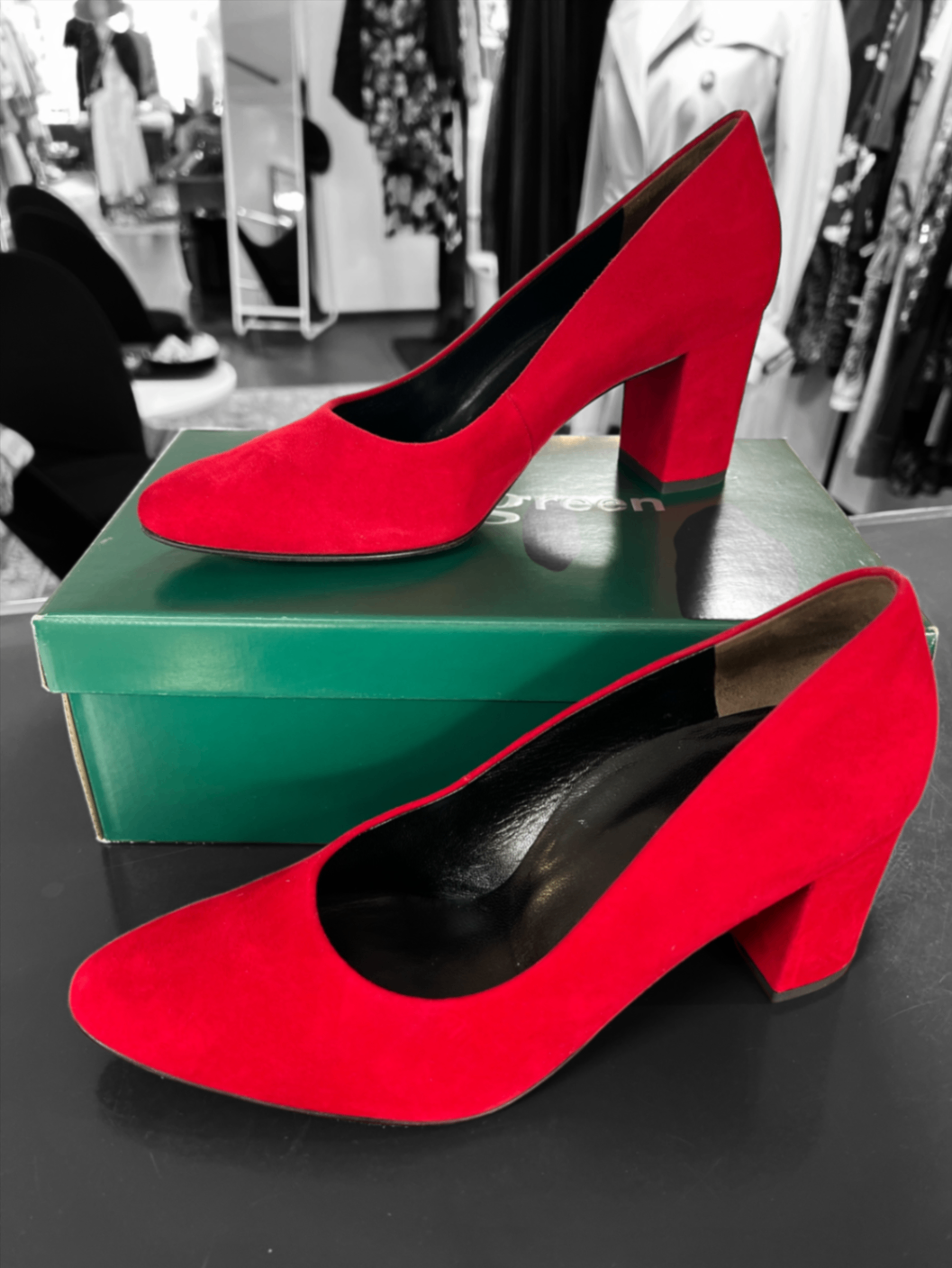 Pre-Loved Paul Green Pumps Blockabsatz