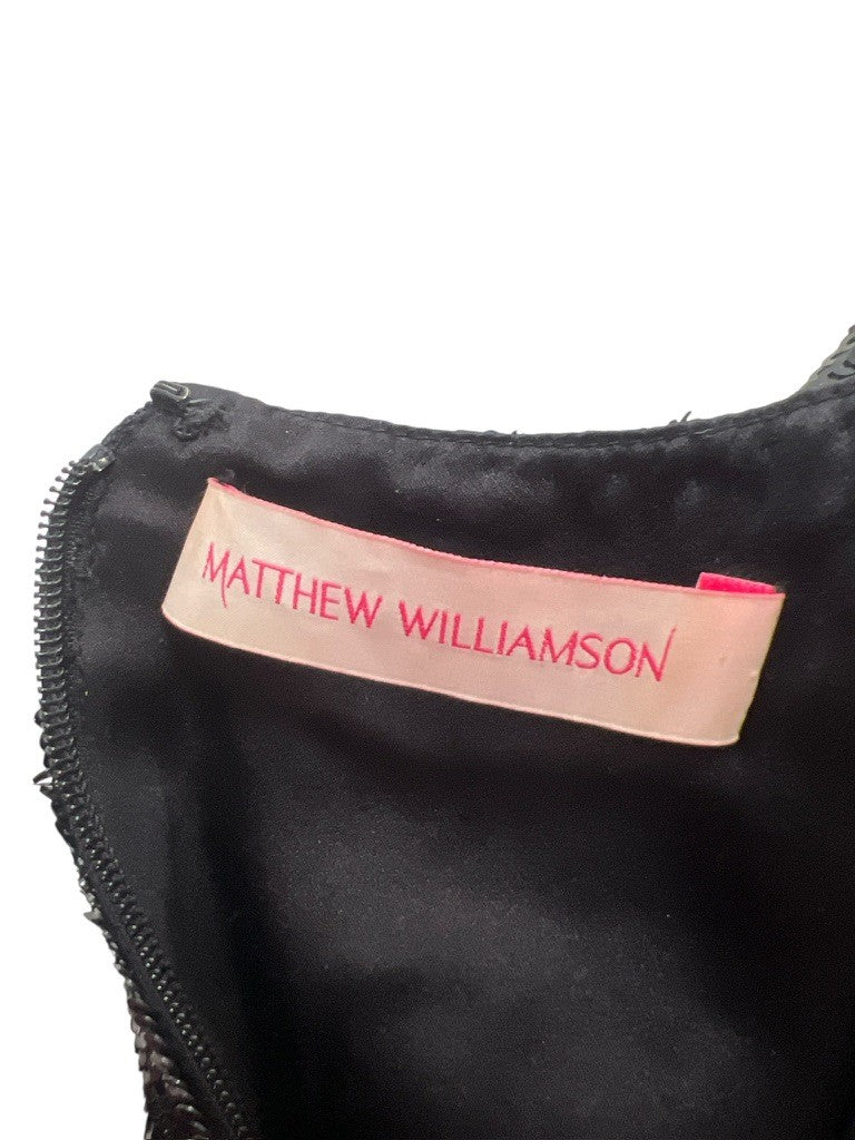 Pre-Loved Matthew Williamson All Over Sequin Bead Dress