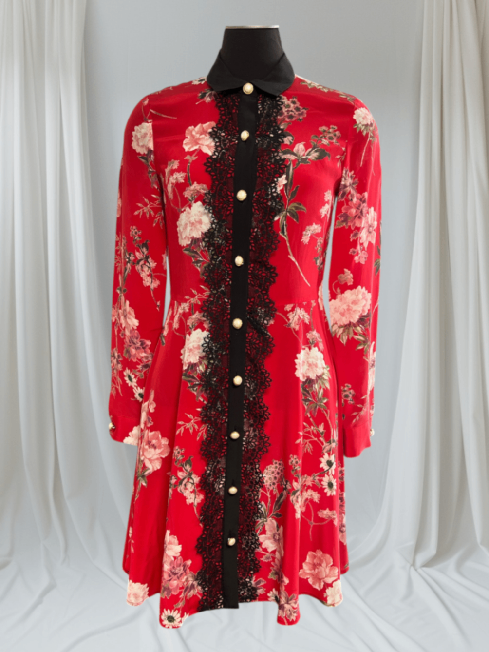The Kooples Seidenkleid