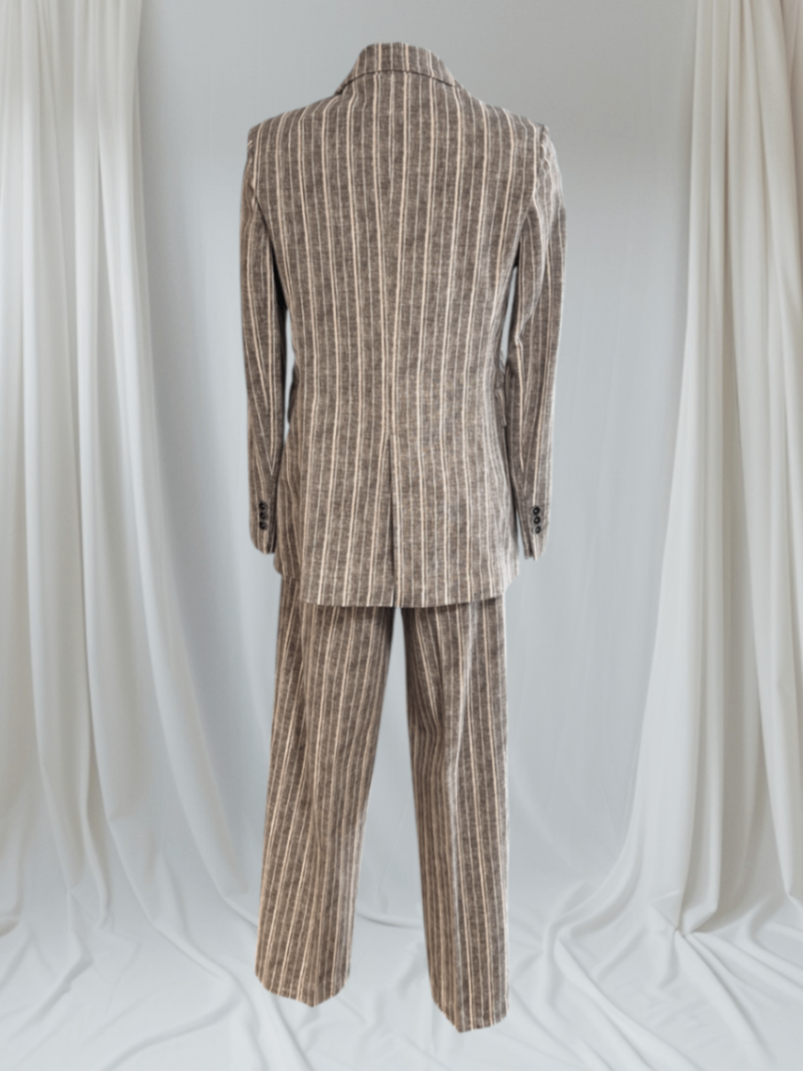 Pre-Loved Circolo Hosenanzug gestreift