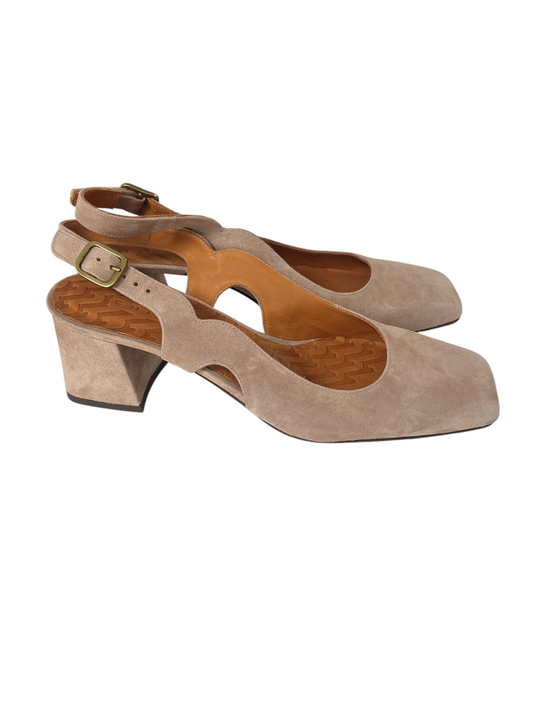 Chie Mihara Slingpumps mit Blockabsatz
