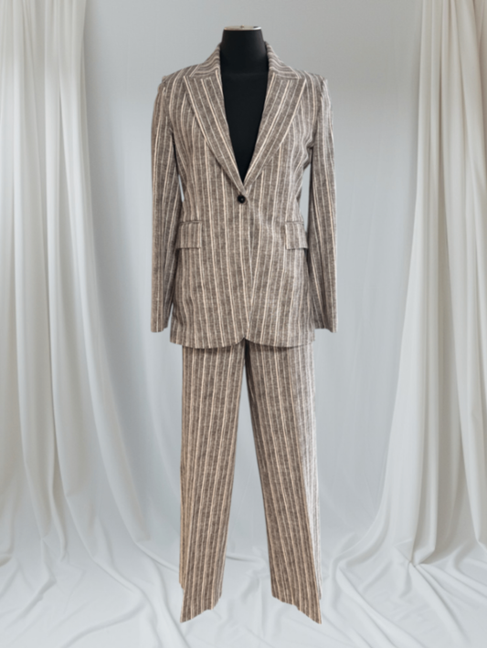 Pre-Loved Circolo Hosenanzug gestreift