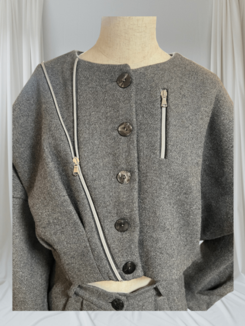 Giovanna Nicolai HW25 Cropped-Jacke