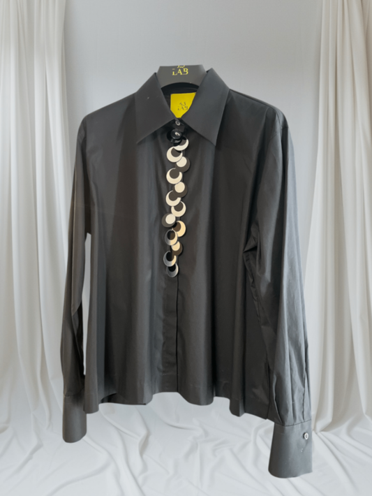LAB 6.5 Bluse mit Pailletten