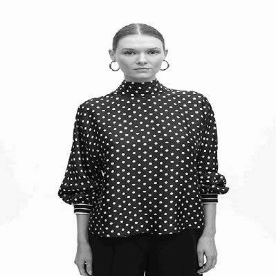 Lola Casademunt Maite HW25 Bluse Polka Dot