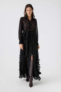 Zanetti 1965 transparentes Maxikleid