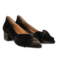 Angulus Pumps braun mit Masche