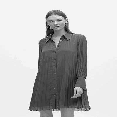 Lola Casademunt Maite HW25 Plissedress