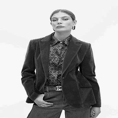 Lola Casademunt Denim Blazer
