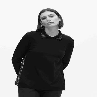 Lola Casademunt Lola HW25 Sweater mit Plissee