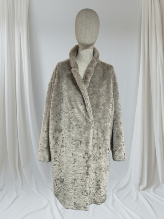 Marc Cain Fake Fur Mantel (H)