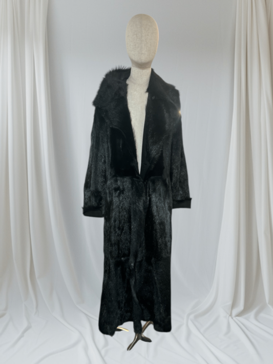 Marc Cain Ziegenfellmantel reversible (H)