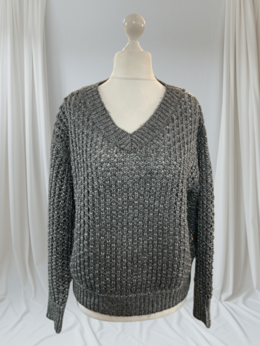 Luisa Cerano Metallic Strickpullover