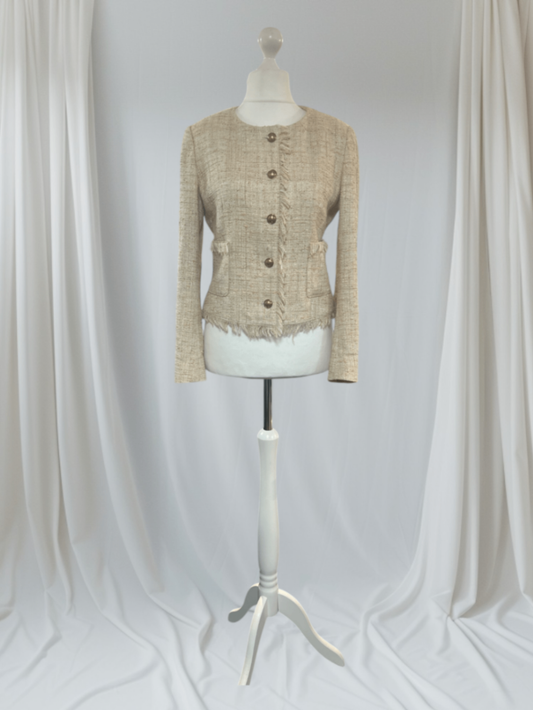 Pre-Loved Tagliatore Bouclé-Jacke