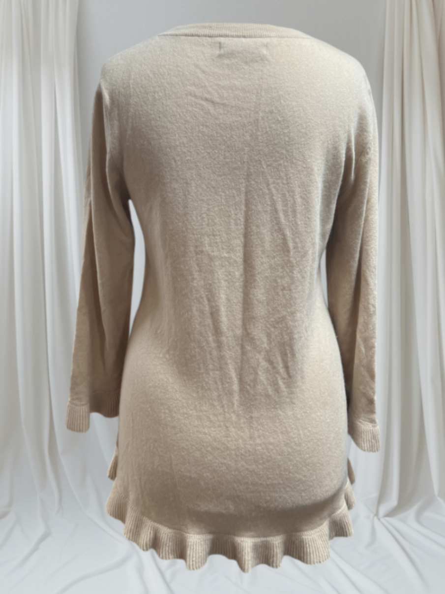 Hemisphere Strickjacke mit Rüschen