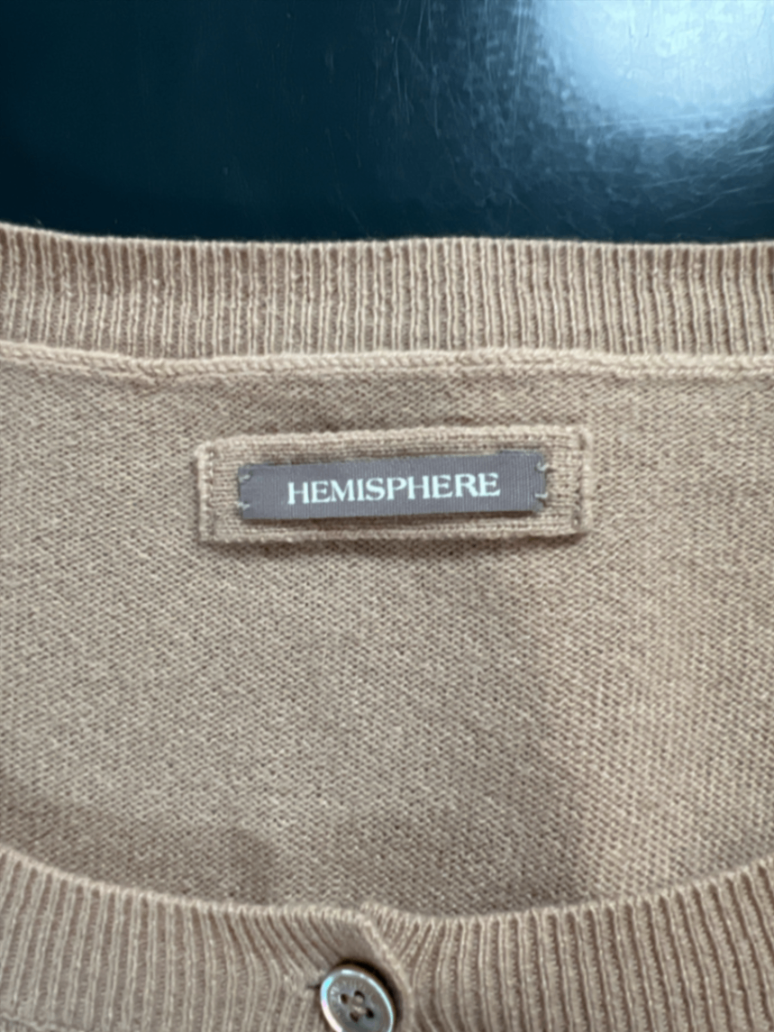 Hemisphere Strickjacke mit Rüschen