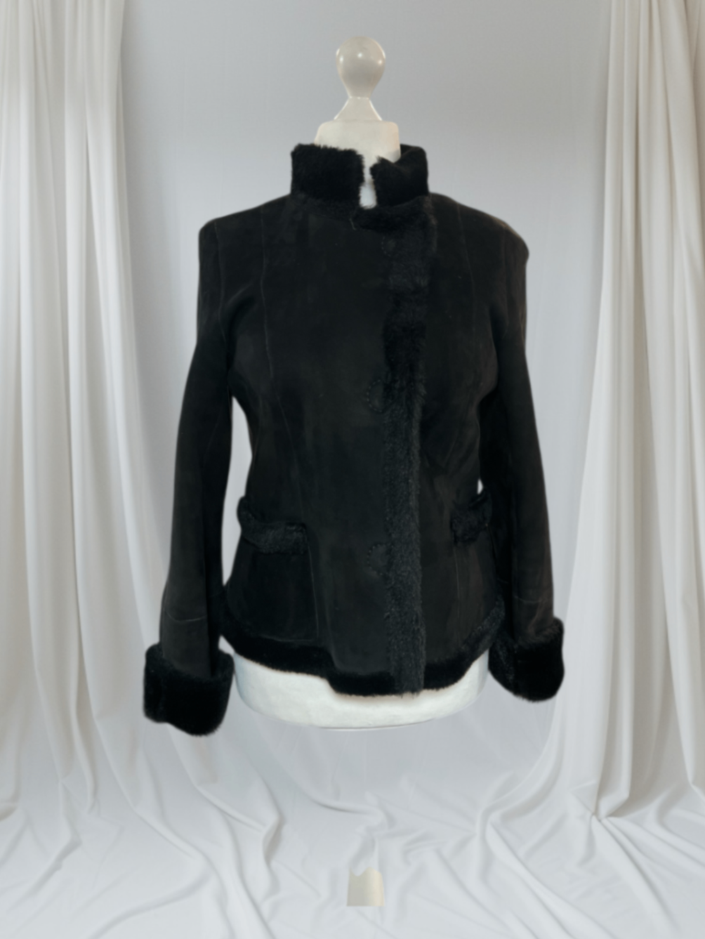 AKRIS Punto Lammfelljacke