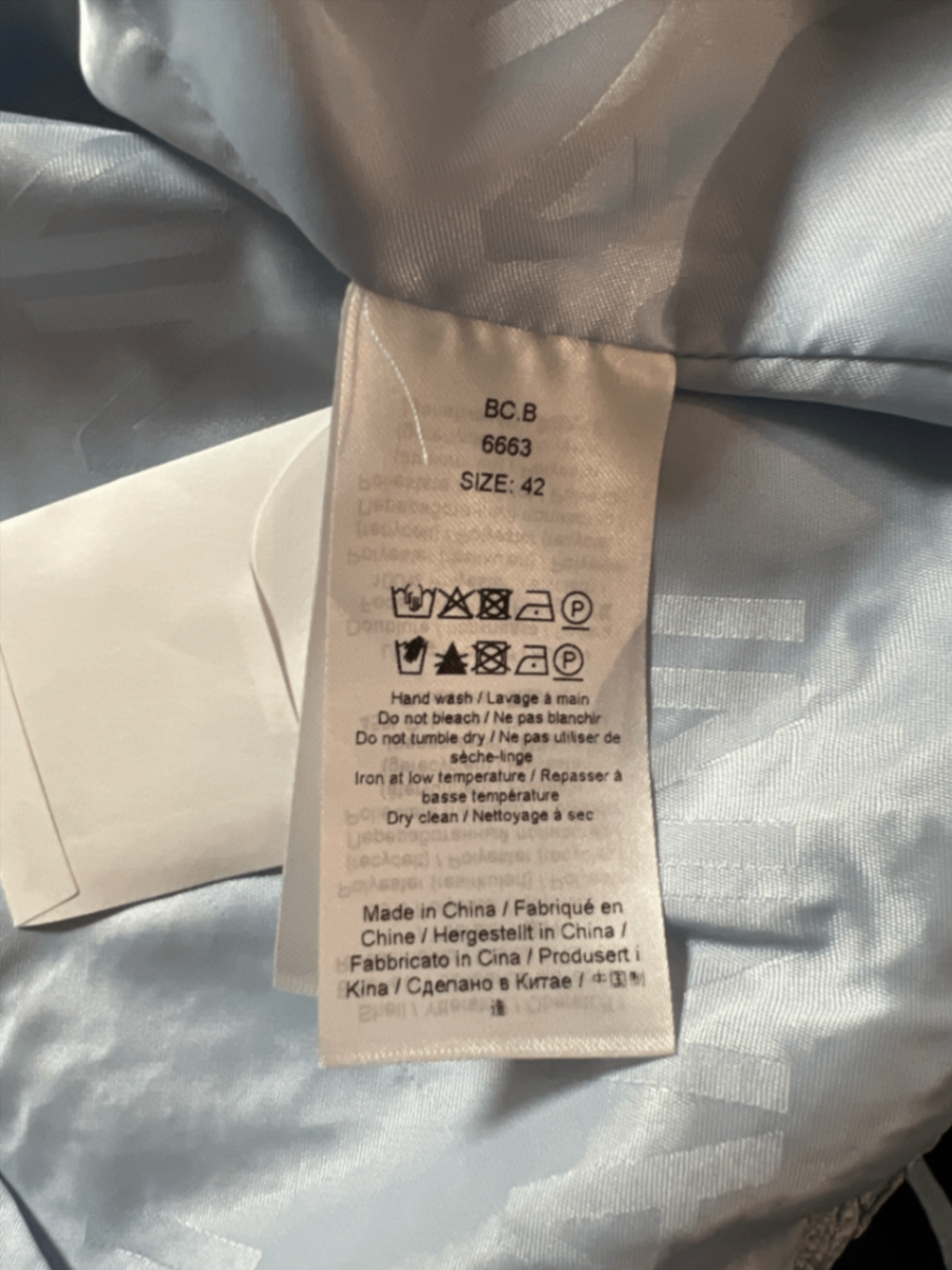 Pre-Loved Ganni Jacquard Cropped Blazer