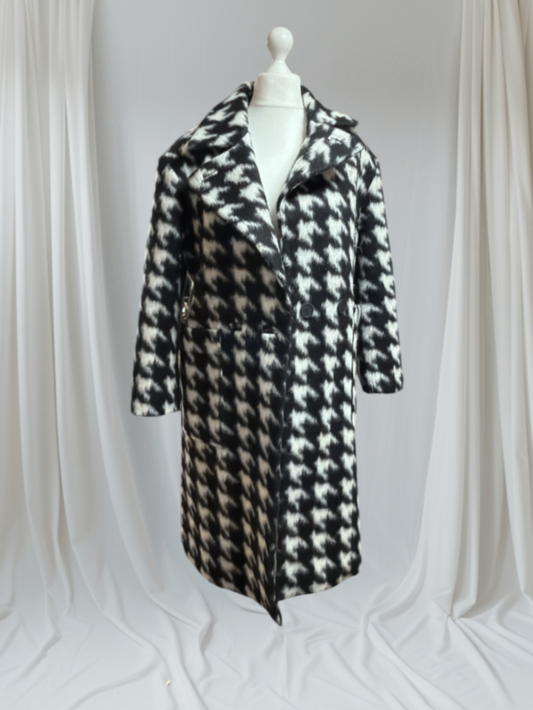 All Saints Mantel Hahnentrittmuster