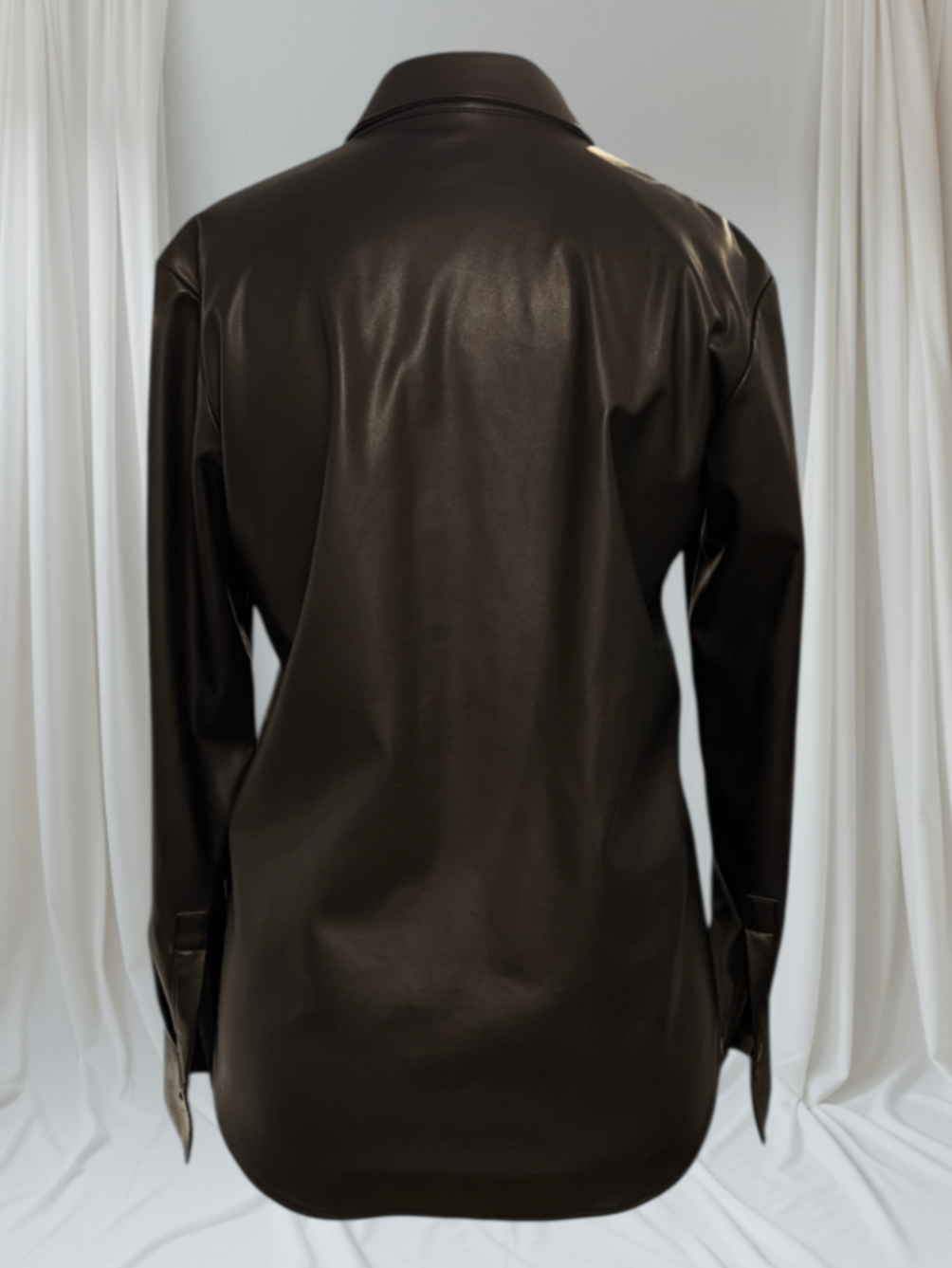Pre-Loved Lis Lareida Kunstlederhemd