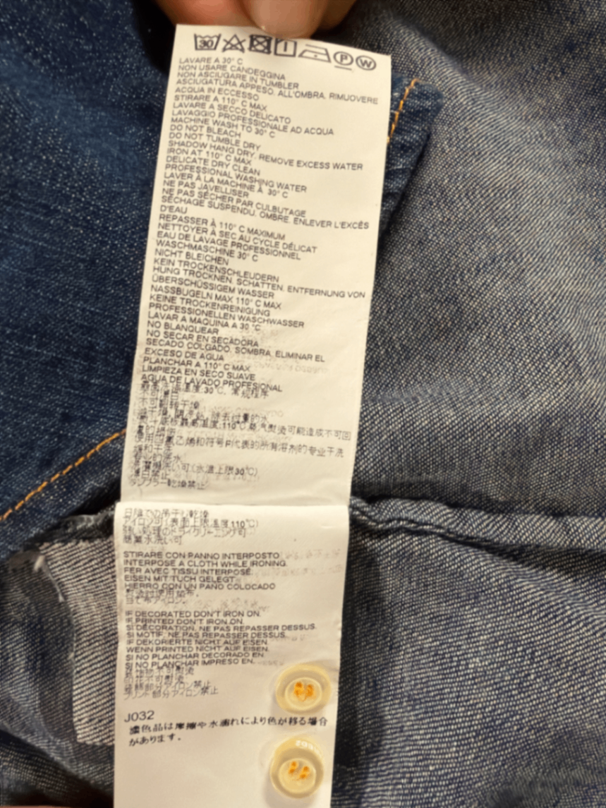 Pre-Loved Dsquared2 Jeansbluse