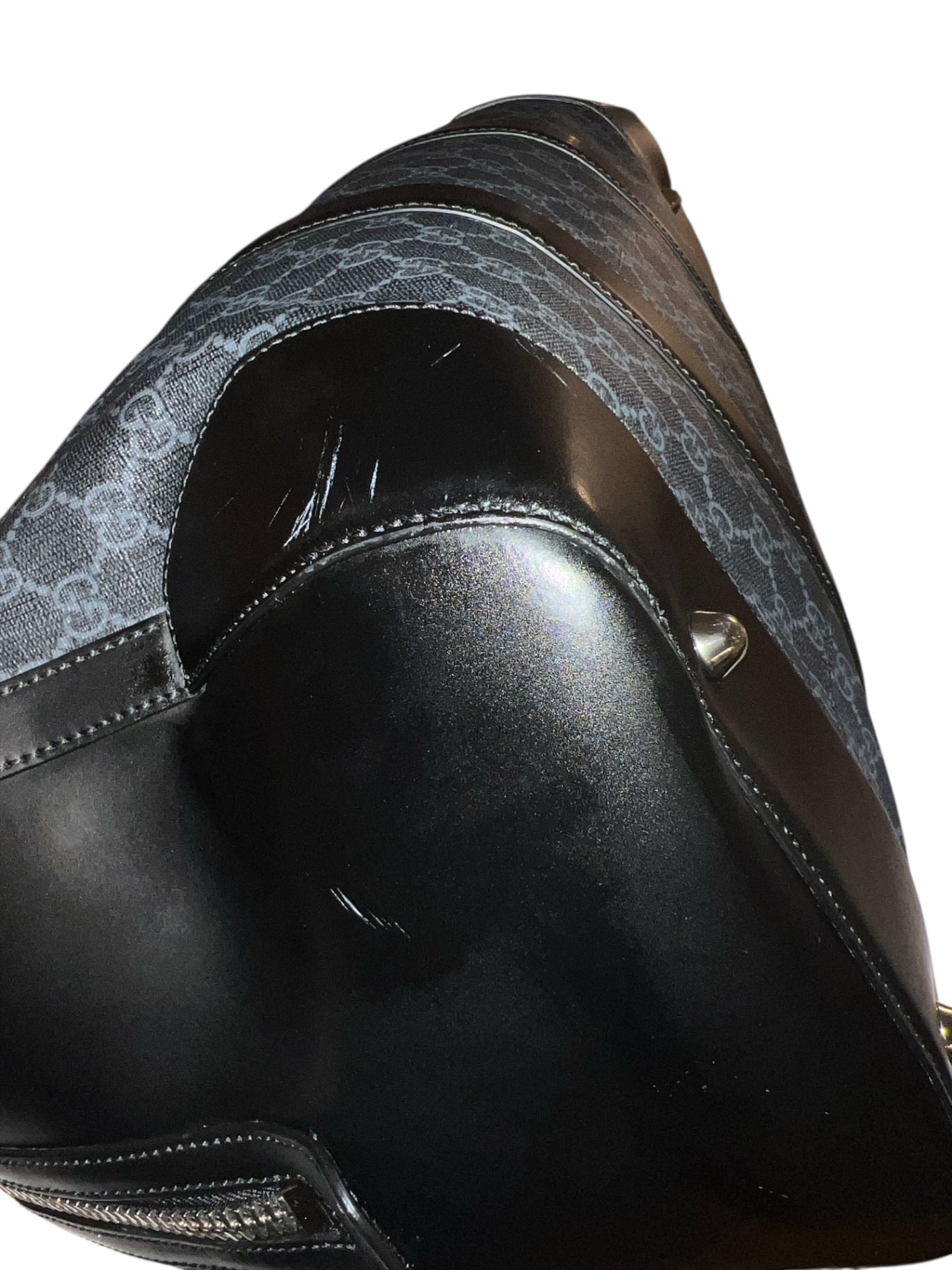 Pre-Loved Gucci Carry-On Duffle GG Supreme