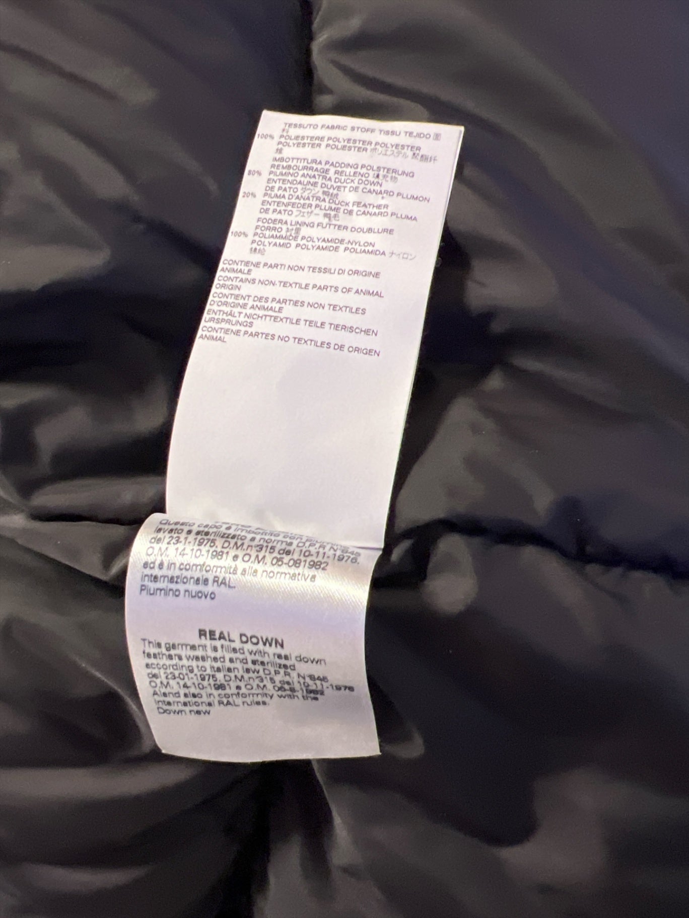 Pre-Loved Dsquared2 Puff Caban Daunenjacke