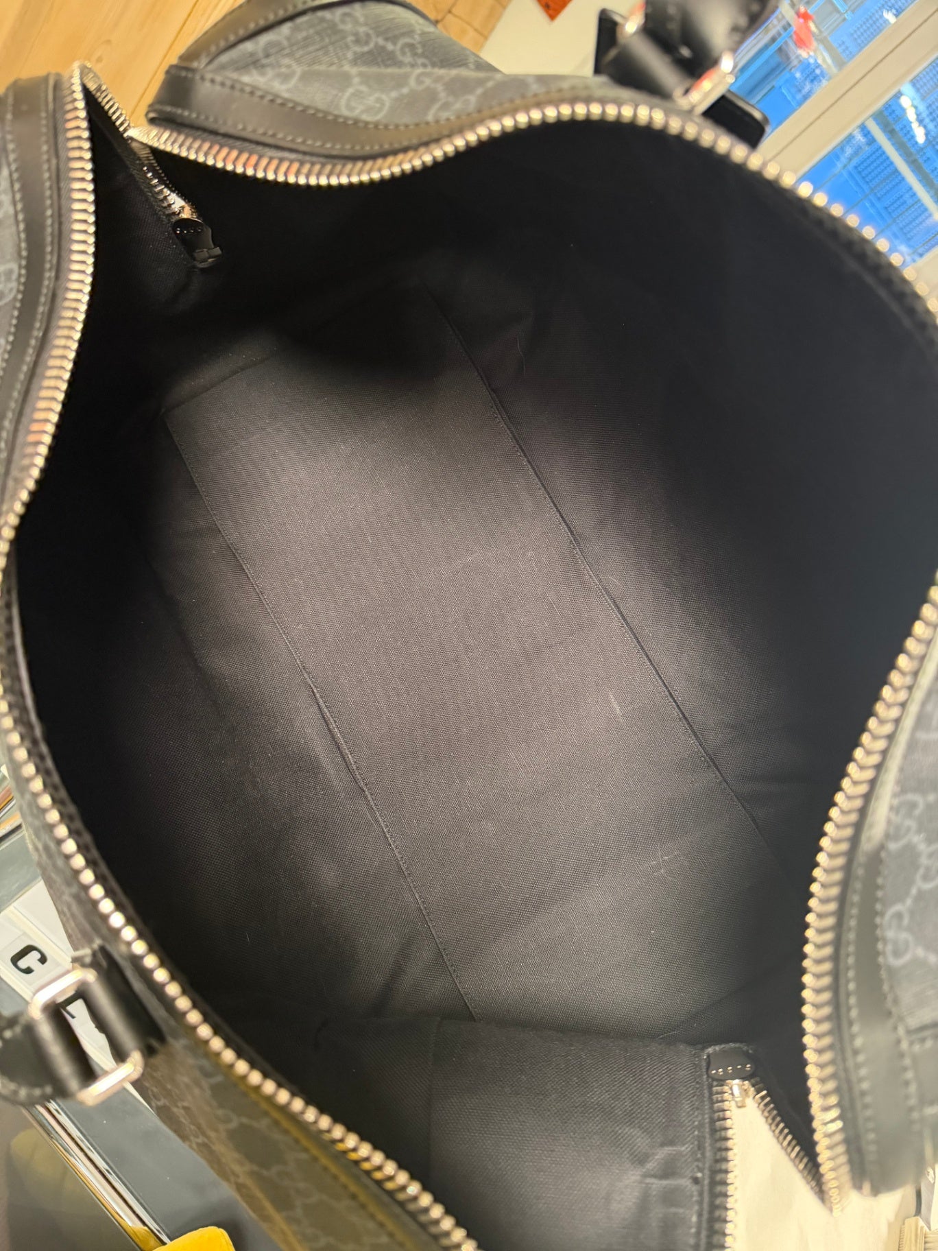 Pre-Loved Gucci Carry-On Duffle GG Supreme