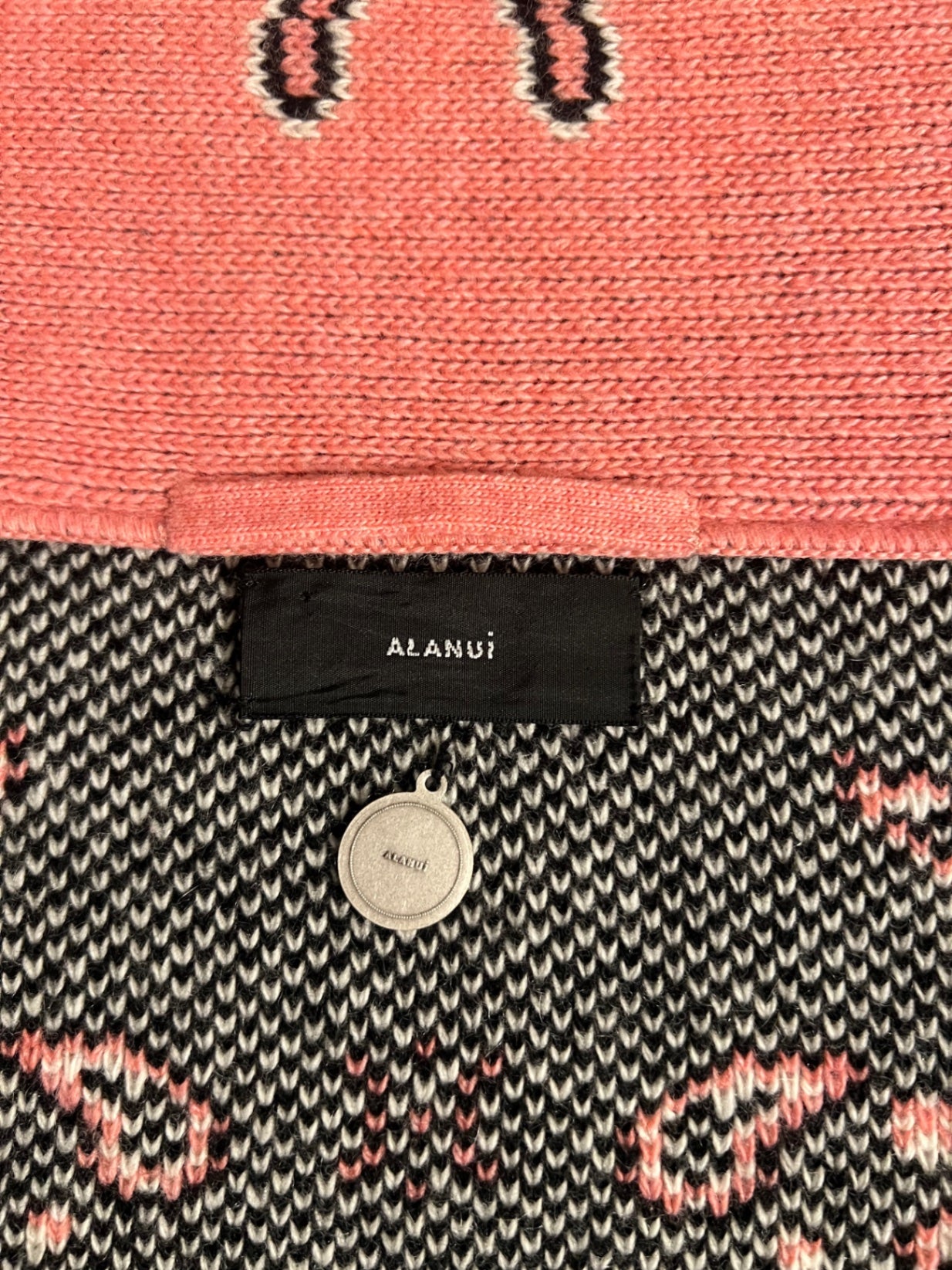 Pre-Loved Alanui Cardigan mit Fransenkragen