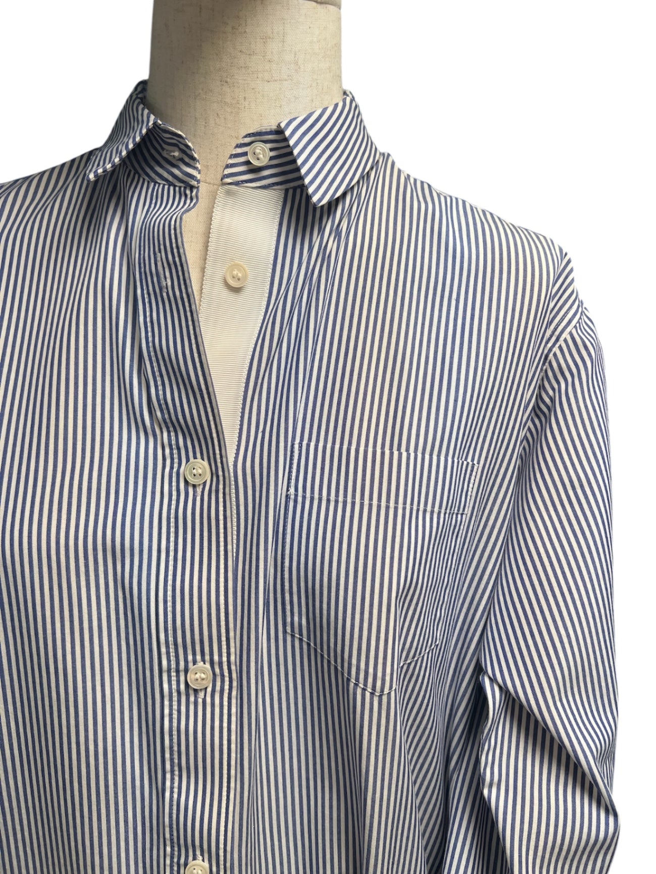 Pre-Loved Sacai Hemdblusenkleid