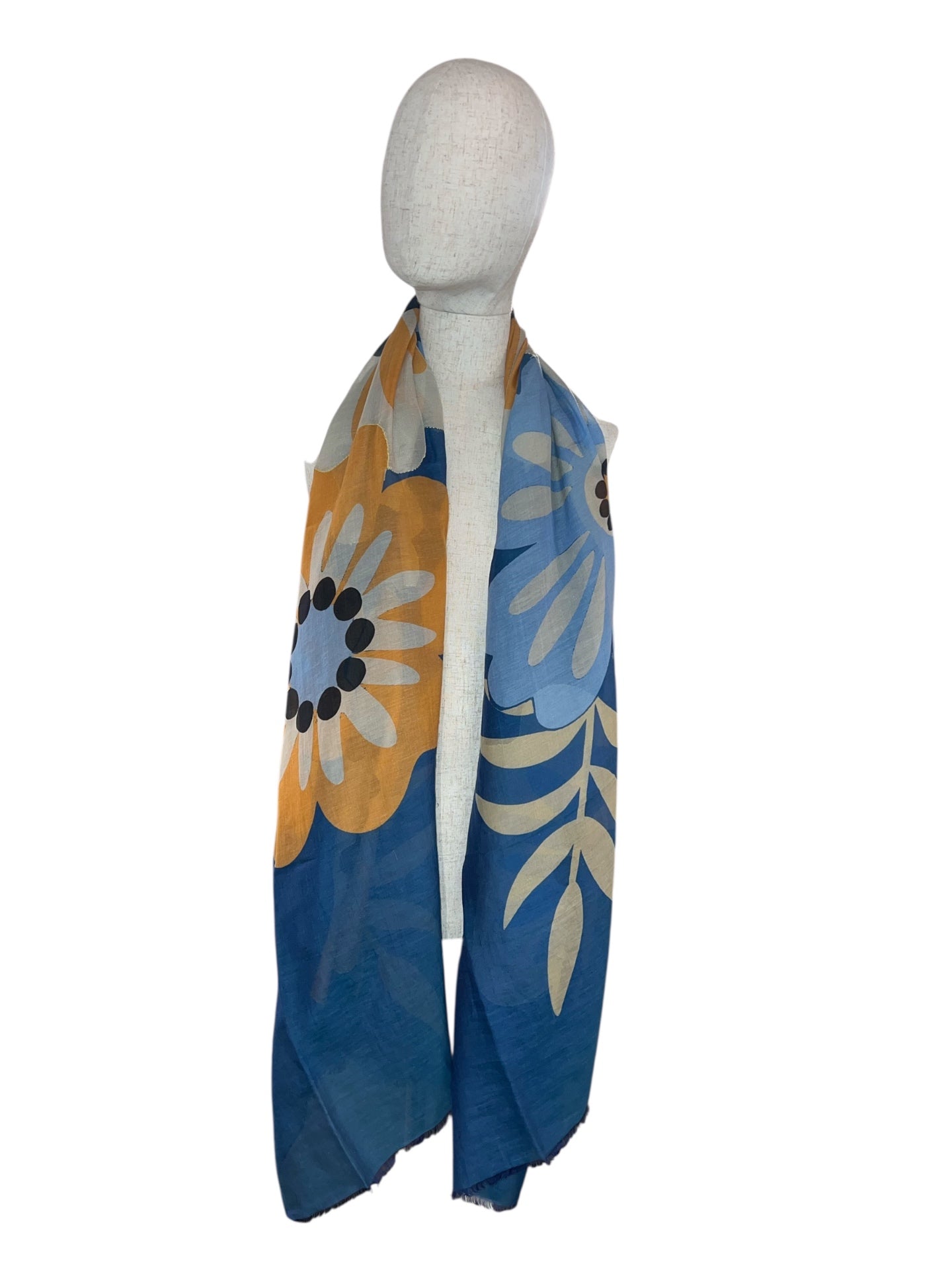 Rosi Collection Scarf Ayra 560 blau