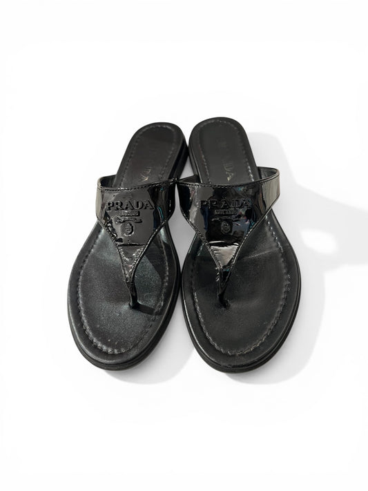 Pre-Loved Prada Flip-Flops