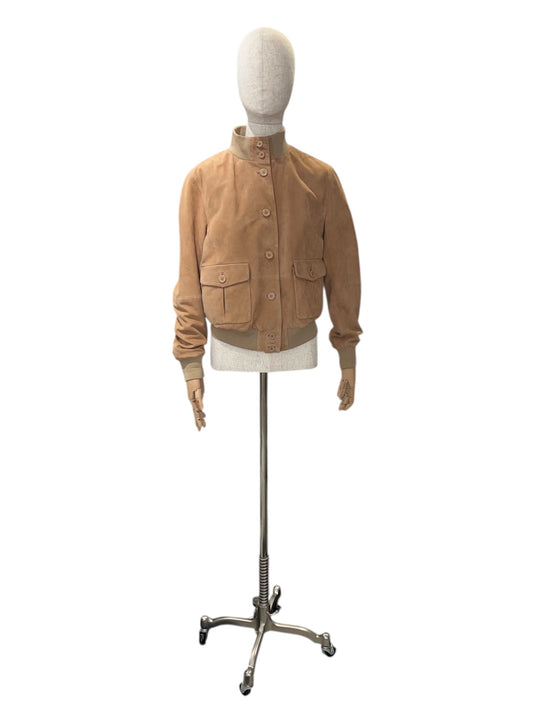 Pre-Loved Leonardo Veloursleder Jacke